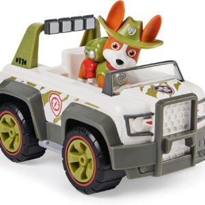 PAW Patrol Tracker’s Jungle Cruiser Vehicle with Collectible Figure