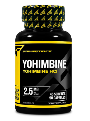 Primaforce, Yohimbine HCl, 2.5 mg , 90 Capsules